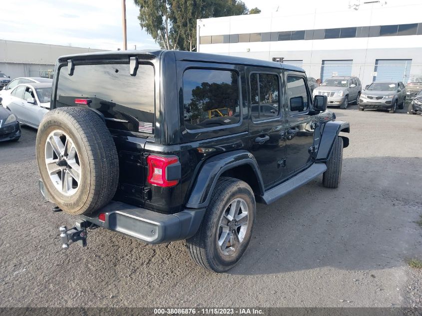 2018 JEEP WRANGLER UNLIMITED SAHARA - 1C4HJXEG0JW191447
