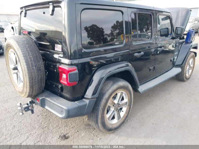 2018 JEEP WRANGLER UNLIMITED SAHARA - 1C4HJXEG0JW191447