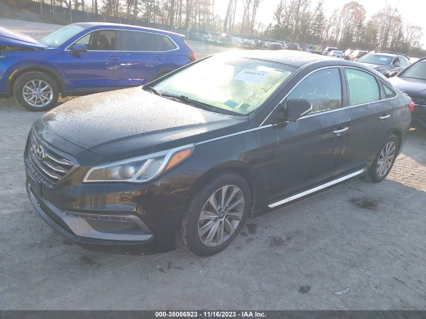 2017 HYUNDAI SONATA SPORT/LIMITED - 5NPE34AF2HH580731