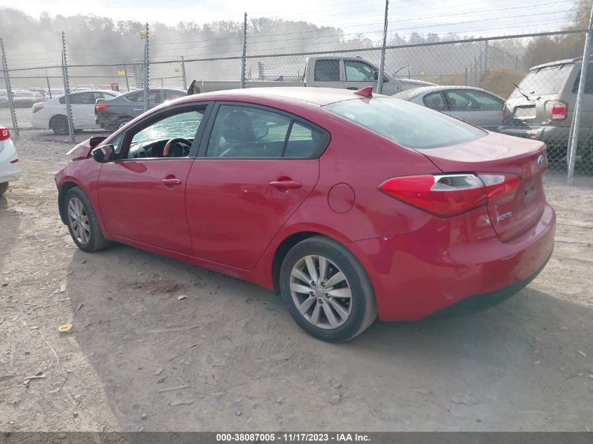 2014 KIA FORTE LX - KNAFX4A67E5200834