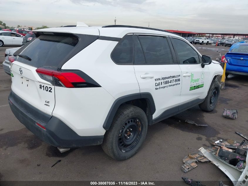 2019 TOYOTA RAV4 LE - 2T3F1RFV6KW023005