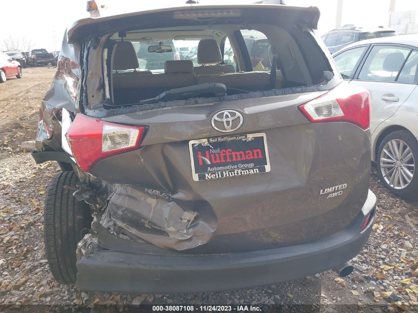 2013 TOYOTA RAV4 LIMITED - 2T3DFREV9DW012240