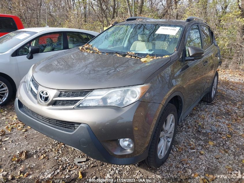 2013 TOYOTA RAV4 LIMITED - 2T3DFREV9DW012240