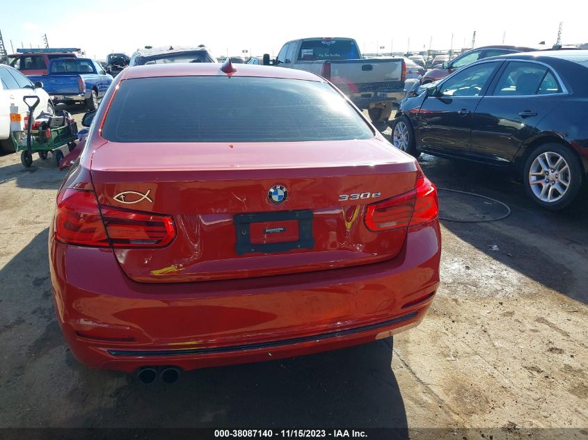 2018 BMW 330E WBA8E1C54JA756280
