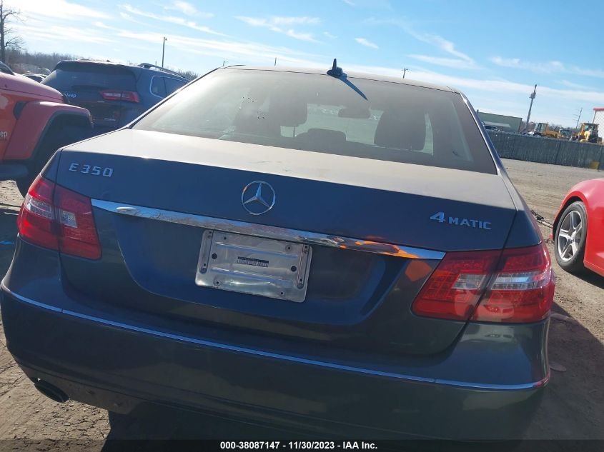 2013 MERCEDES-BENZ E 350 4MATIC - WDDHF8JBXDA743514