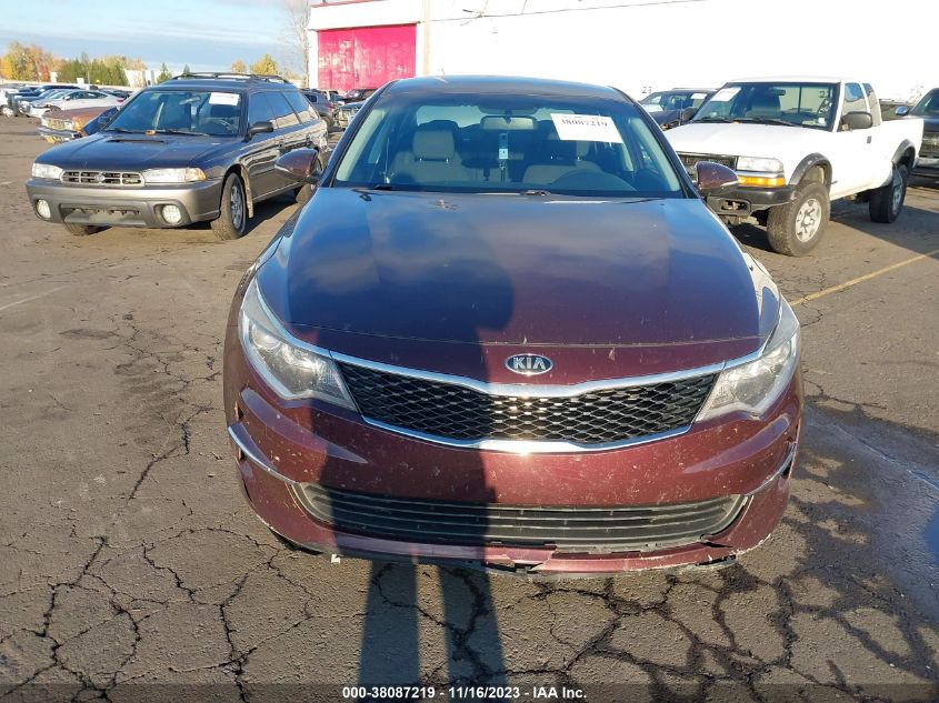 2016 KIA OPTIMA LX - 5XXGT4L39GG083813