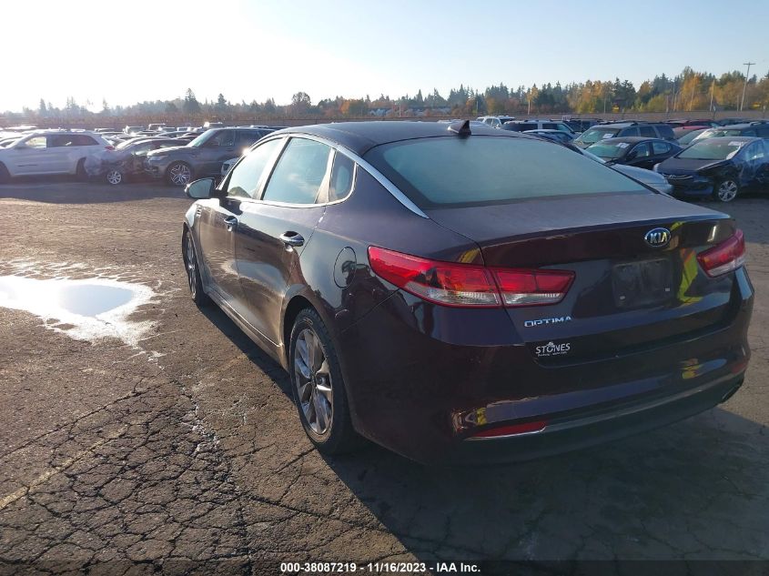 2016 KIA OPTIMA LX - 5XXGT4L39GG083813