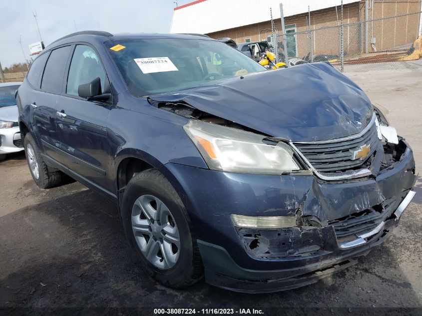 2013 CHEVROLET TRAVERSE LS - 1GNKRFKD9DJ147166