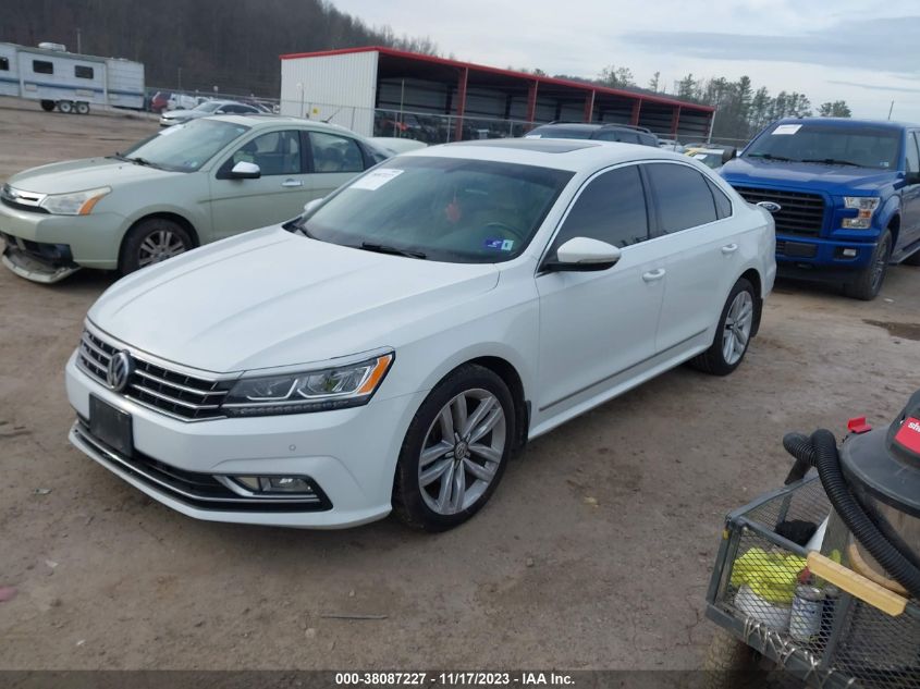 2017 VOLKSWAGEN PASSAT 1.8T SE - 1VWGT7A38HC037781