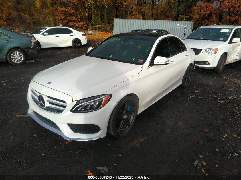 2015 MERCEDES-BENZ C 300 4MATIC - 55SWF4KB8FU022223
