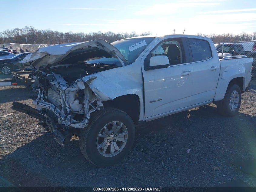 VIN 1GCGSCEN5L1108496 2020 CHEVROLET COLORADO 2WD  SHORT BOX LT