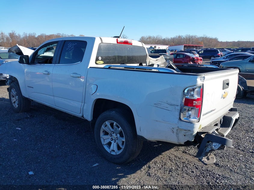 VIN 1GCGSCEN5L1108496 2020 CHEVROLET COLORADO 2WD  SHORT BOX LT