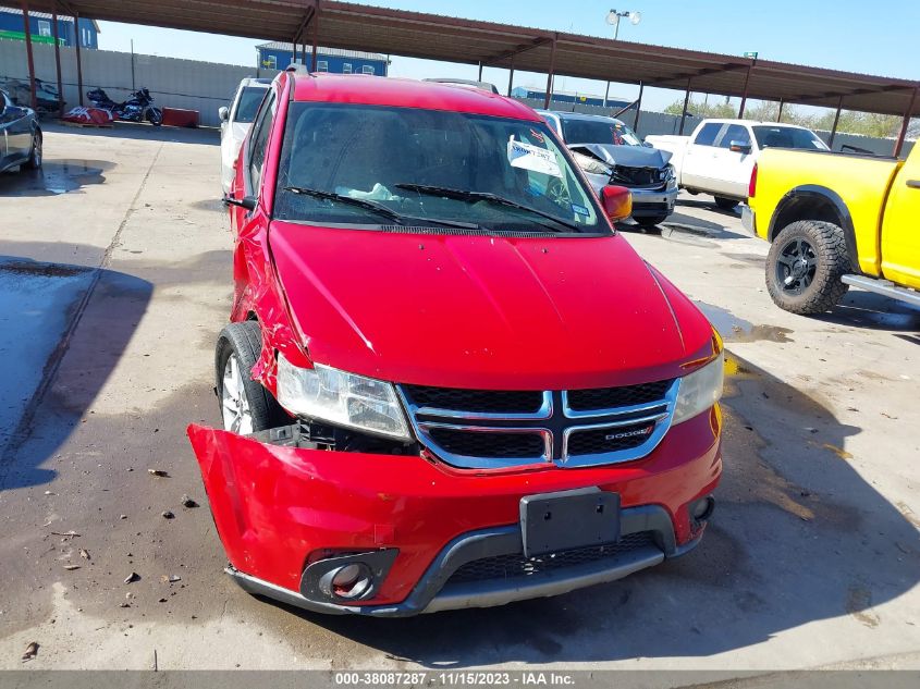 2013 DODGE JOURNEY SXT - 3C4PDCBG5DT564721