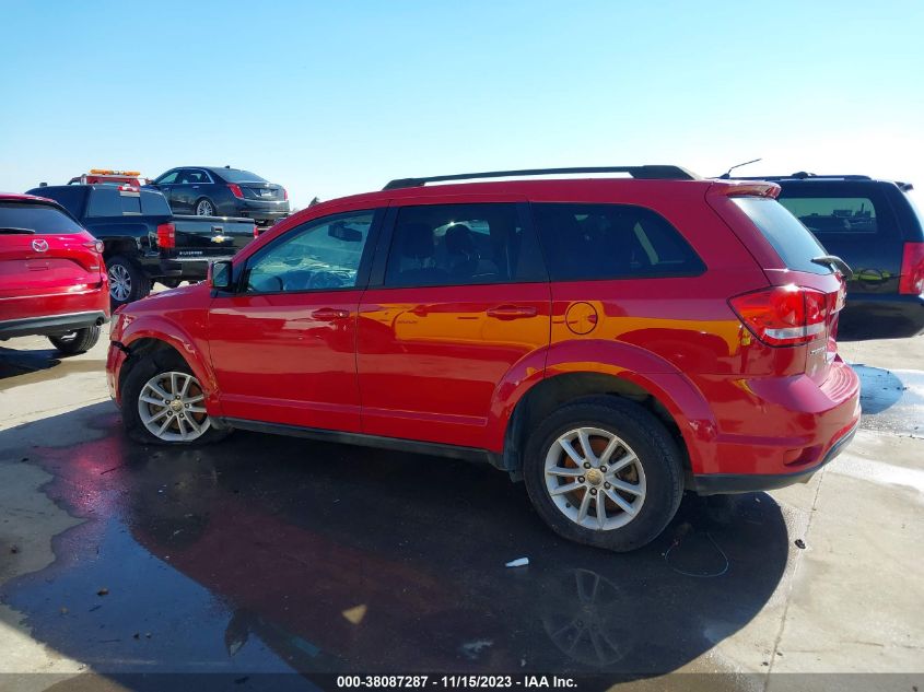 2013 DODGE JOURNEY SXT - 3C4PDCBG5DT564721