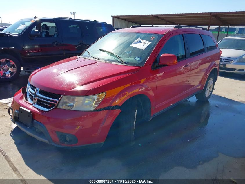 2013 DODGE JOURNEY SXT - 3C4PDCBG5DT564721