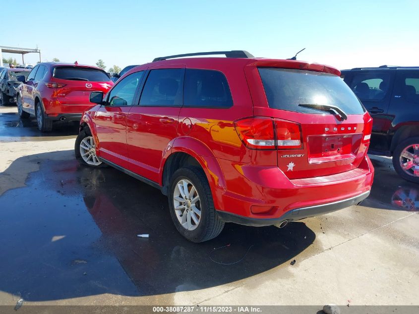 2013 DODGE JOURNEY SXT - 3C4PDCBG5DT564721