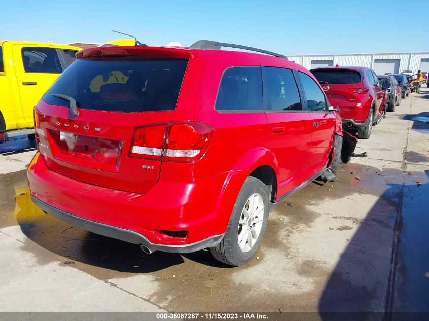 2013 DODGE JOURNEY SXT - 3C4PDCBG5DT564721