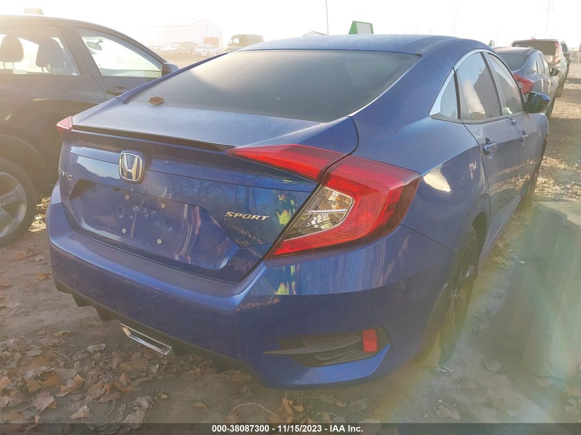 VIN 19XFC2F87LE029386 2020 HONDA CIVIC SPORT