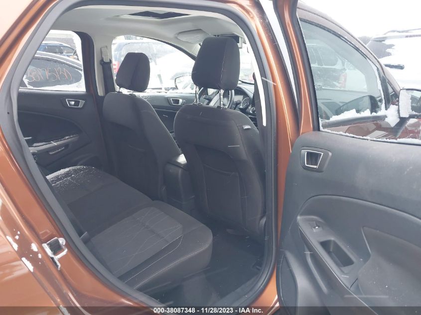 VIN MAJ6P1UL6JC170532 2018 FORD ECOSPORT SE