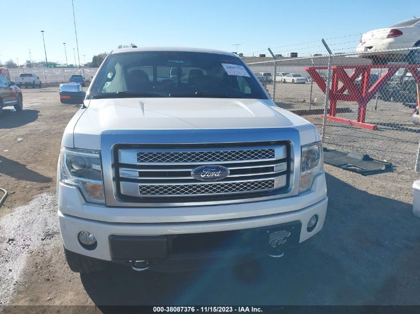 2013 FORD F-150 PLATINUM - 1FTFW1ET1DFB30146