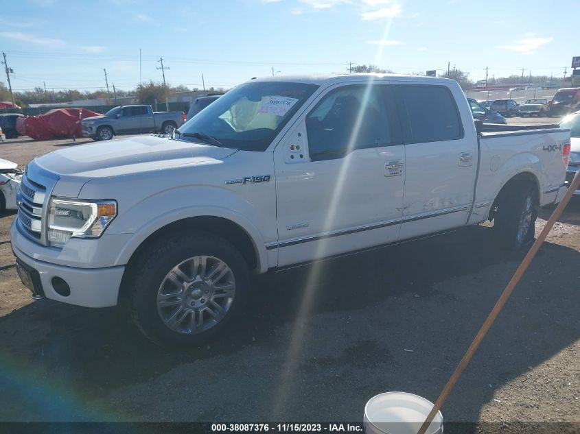 2013 FORD F-150 PLATINUM - 1FTFW1ET1DFB30146