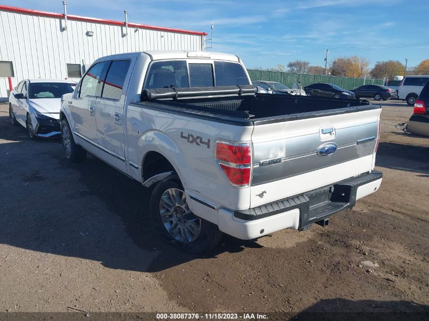 2013 FORD F-150 PLATINUM - 1FTFW1ET1DFB30146