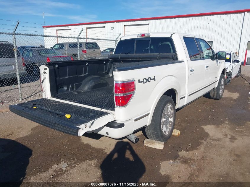 2013 FORD F-150 PLATINUM - 1FTFW1ET1DFB30146