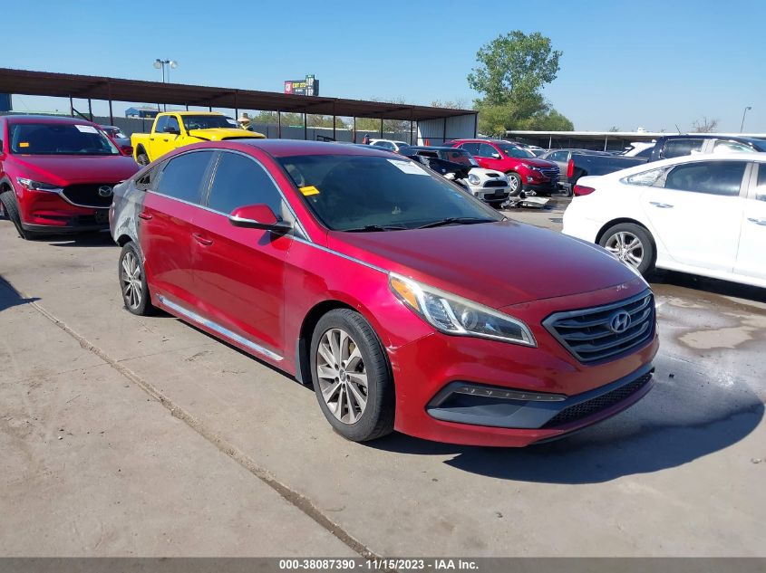 2016 HYUNDAI SONATA SPORT/LIMITED - 5NPE34AF5GH420454