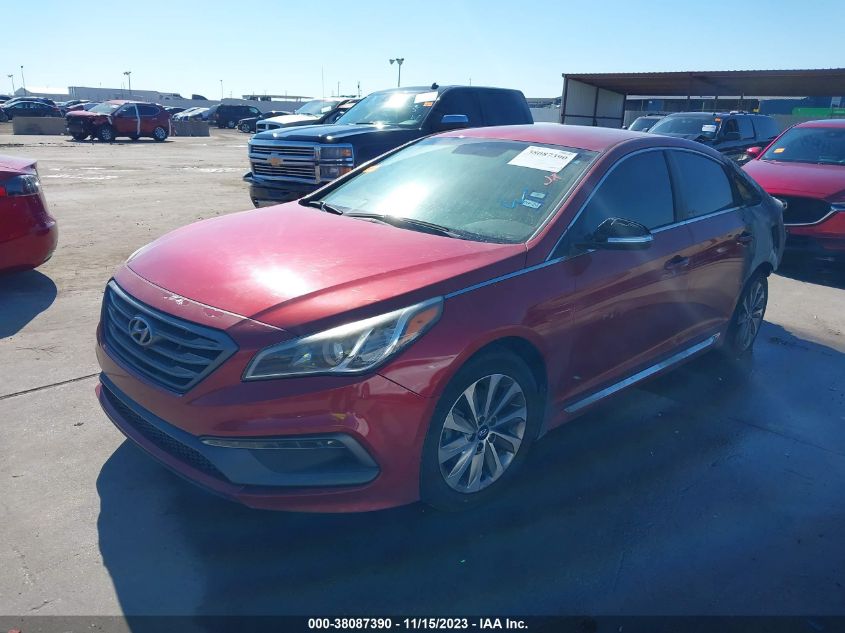 2016 HYUNDAI SONATA SPORT/LIMITED - 5NPE34AF5GH420454