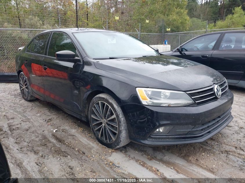 2016 VOLKSWAGEN JETTA SPORT - 3VWD17AJ1GM245232
