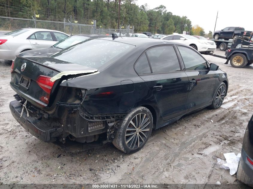 2016 VOLKSWAGEN JETTA SPORT - 3VWD17AJ1GM245232