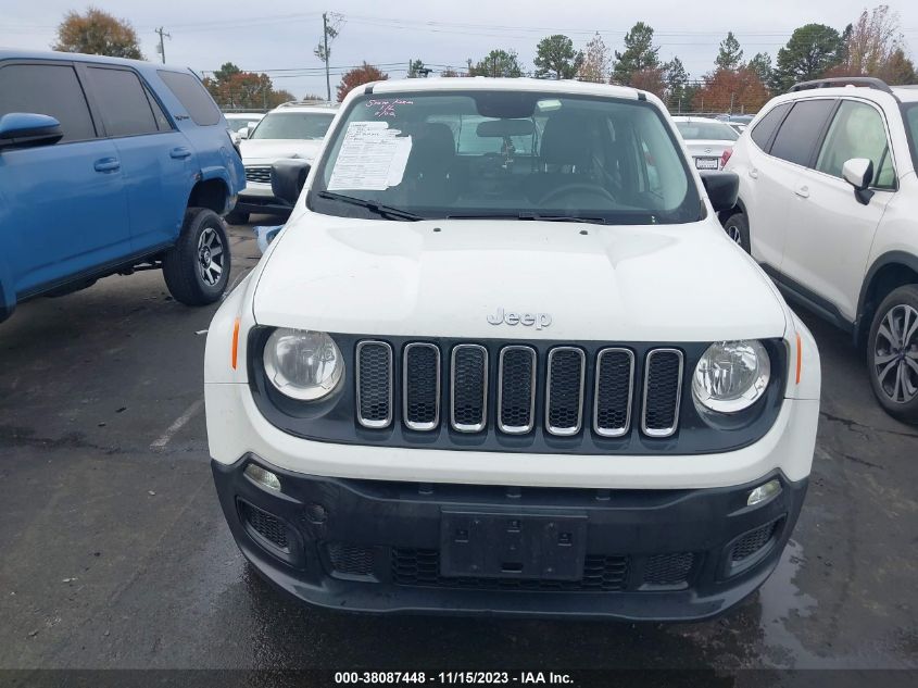 2016 JEEP RENEGADE SPORT - ZACCJBATXGPD34412