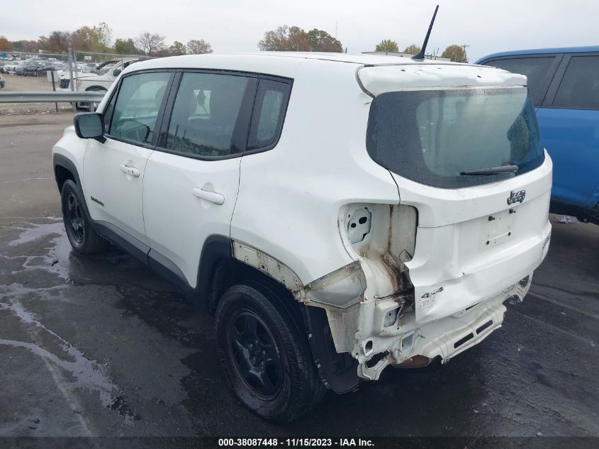 2016 JEEP RENEGADE SPORT - ZACCJBATXGPD34412