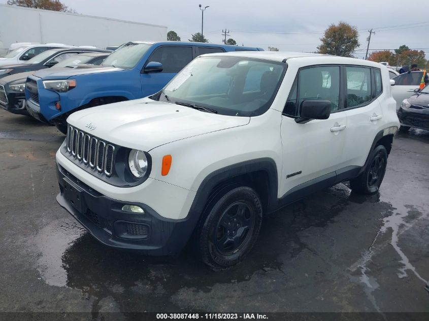 2016 JEEP RENEGADE SPORT - ZACCJBATXGPD34412