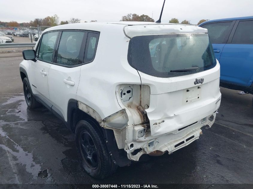 2016 JEEP RENEGADE SPORT - ZACCJBATXGPD34412