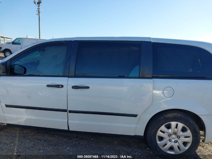 2015 DODGE GRAND CARAVAN AVP/SE - 2C4RDGBG0FR517117