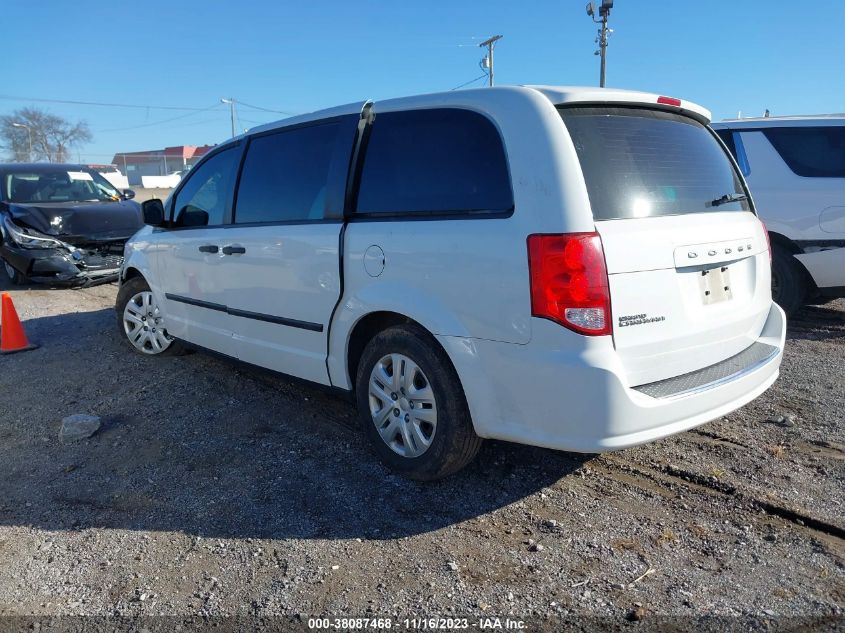 2015 DODGE GRAND CARAVAN AVP/SE - 2C4RDGBG0FR517117