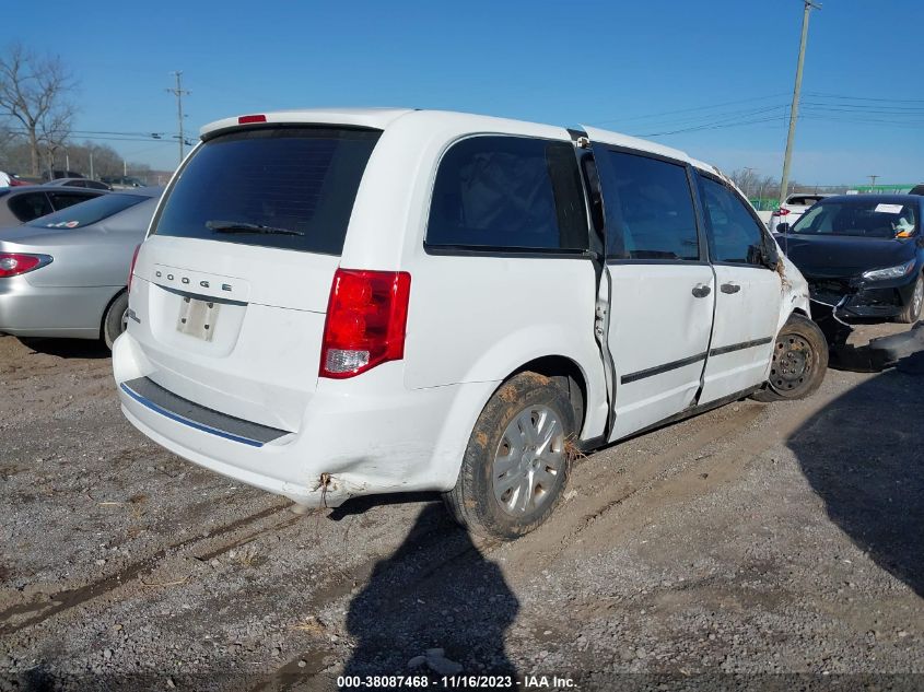 2015 DODGE GRAND CARAVAN AVP/SE - 2C4RDGBG0FR517117