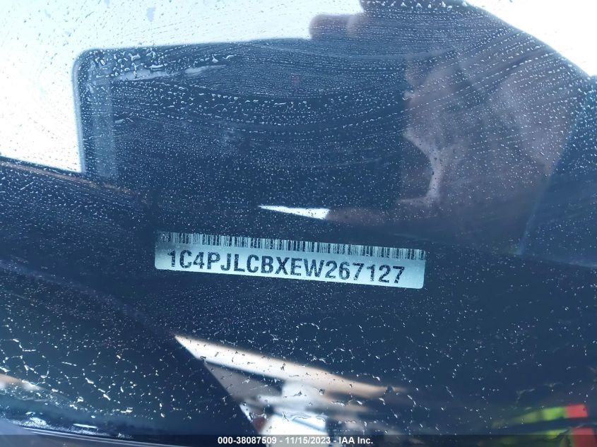 2014 JEEP CHEROKEE LATITUDE - 1C4PJLCBXEW267127