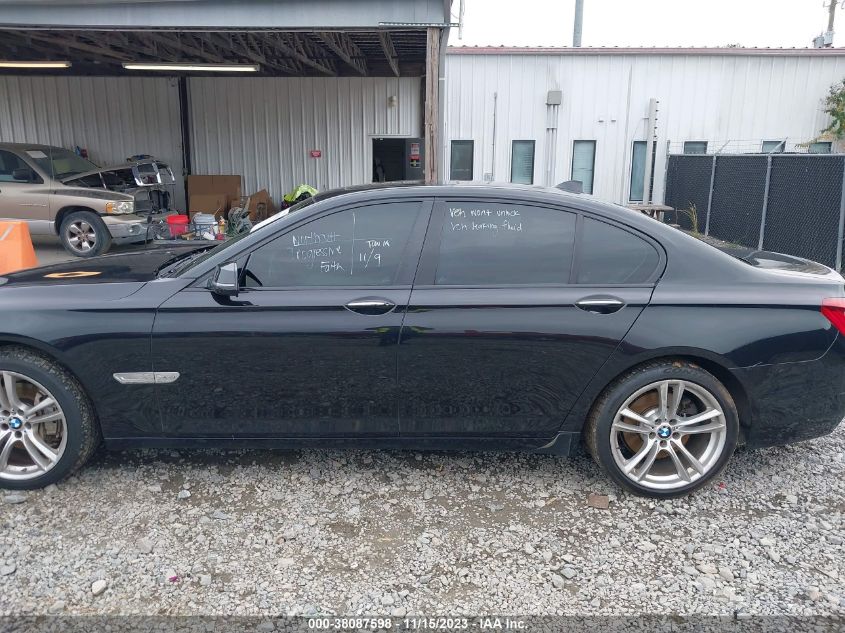 2015 BMW 740I WBAYA6C58FGK16542