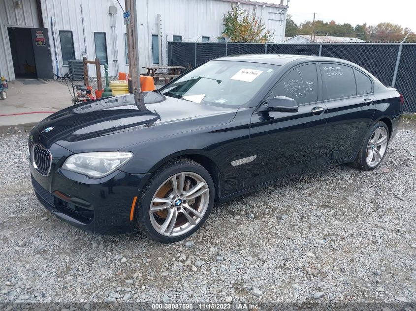 2015 BMW 740I WBAYA6C58FGK16542