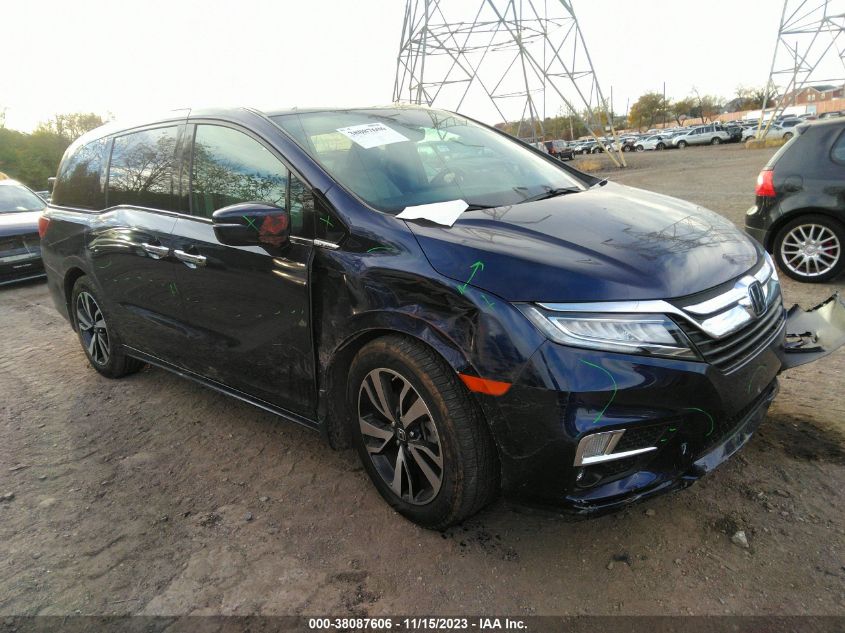 VIN 5FNRL6H99LB000539 2020 HONDA ODYSSEY ELITE