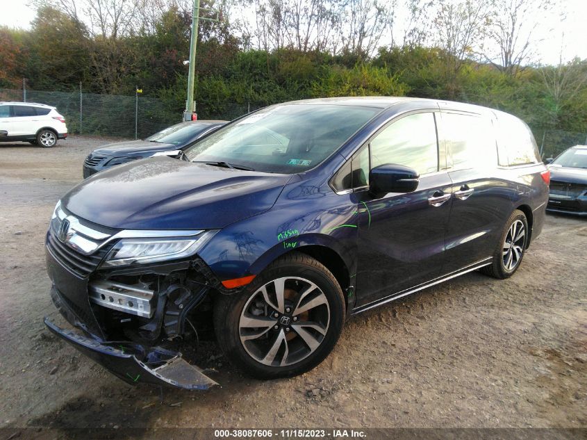 VIN 5FNRL6H99LB000539 2020 HONDA ODYSSEY ELITE