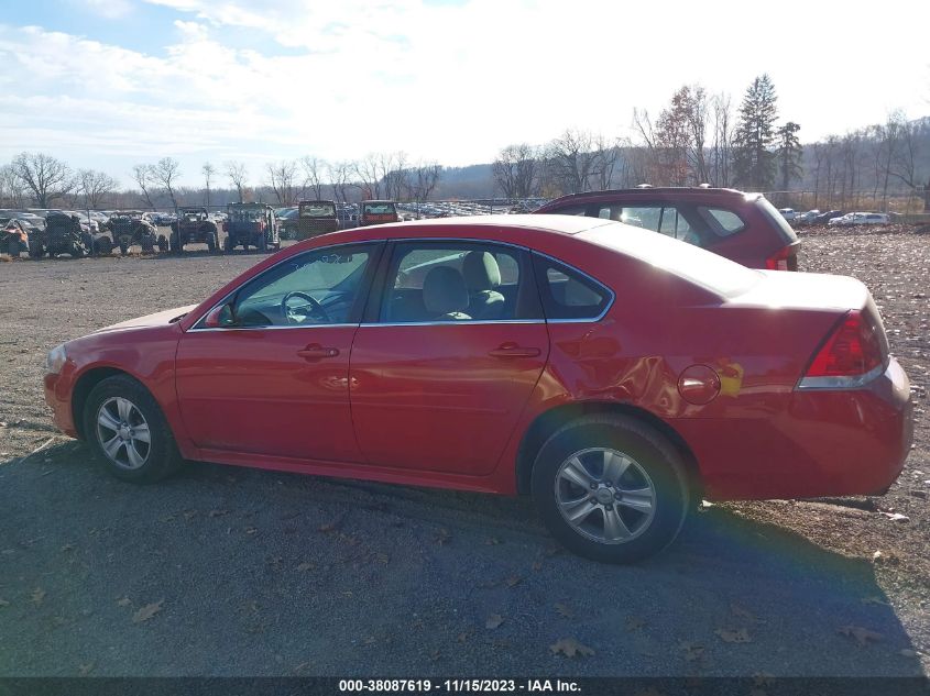 2013 CHEVROLET IMPALA LS - 2G1WF5E3XD1202159