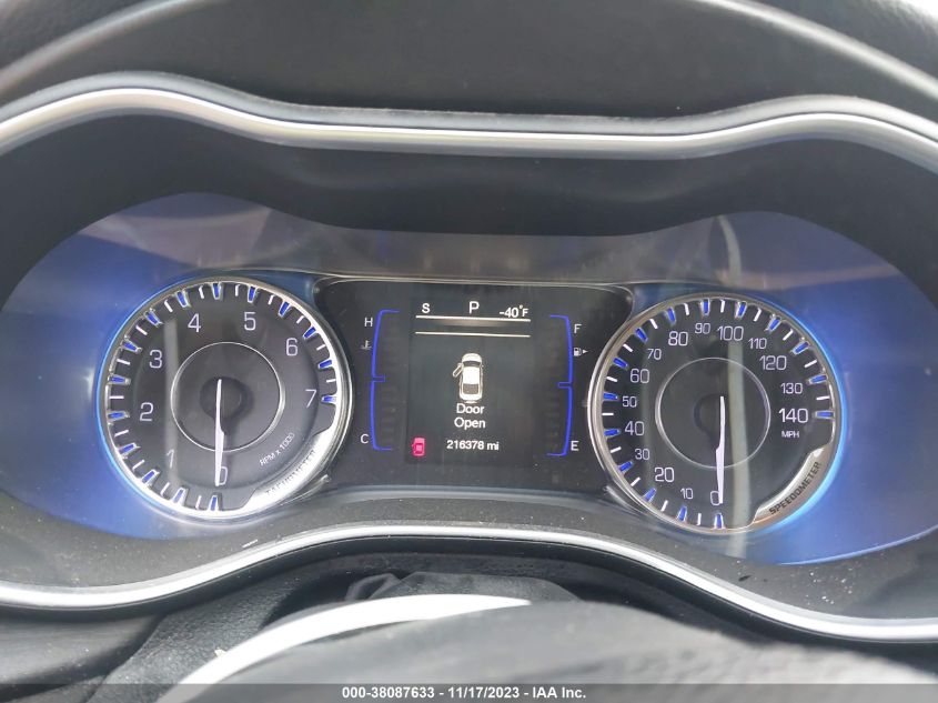 2016 CHRYSLER 200 LIMITED - 1C3CCCAG8GN101953