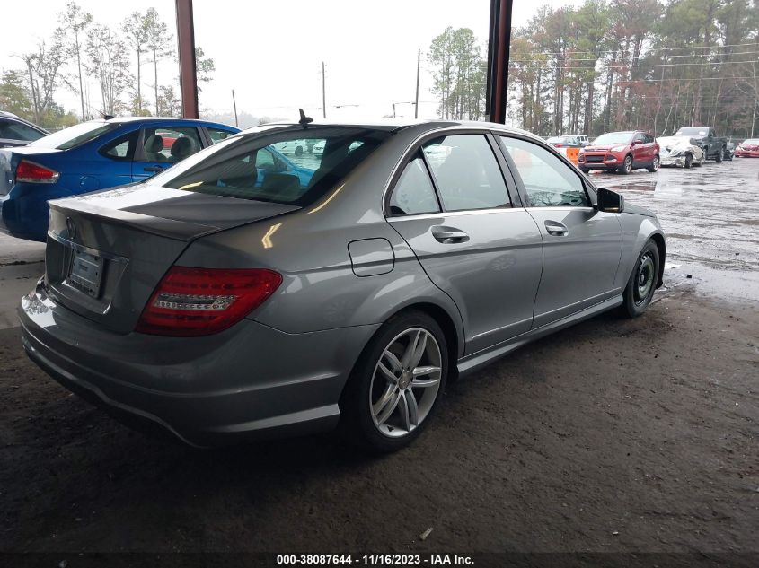 2014 MERCEDES-BENZ C 250 SPORT/LUXURY - WDDGF4HB3EA958261