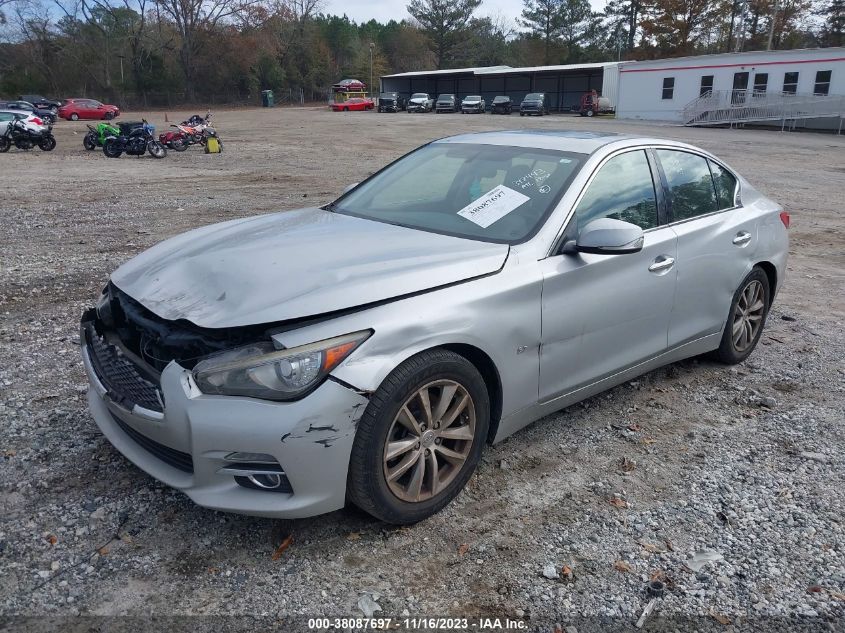 2015 INFINITI Q50 PREMIUM/SPORT - JN1BV7AP9FM347443