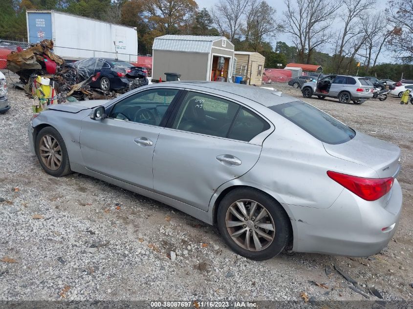2015 INFINITI Q50 PREMIUM/SPORT - JN1BV7AP9FM347443