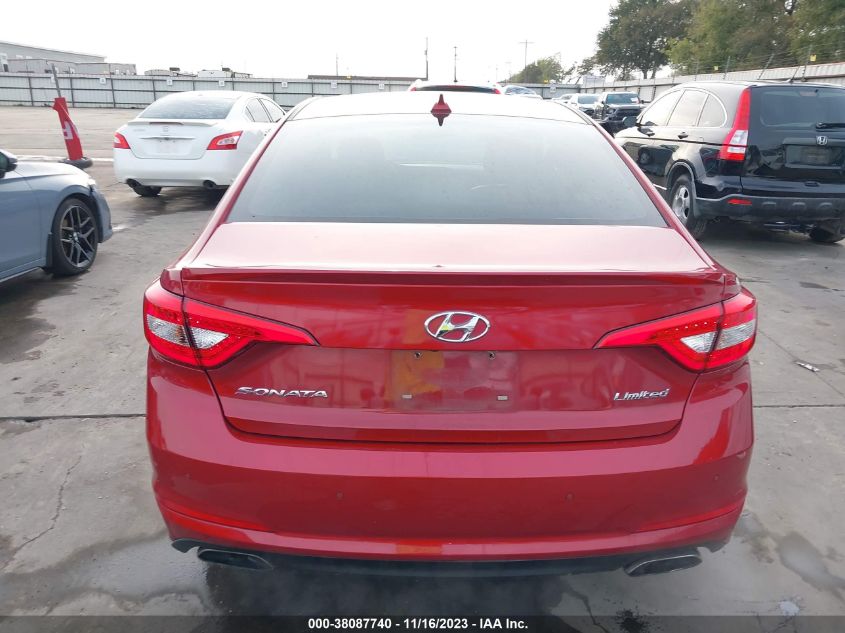 2017 HYUNDAI SONATA LIMITED - 5NPE34AF0HH506417