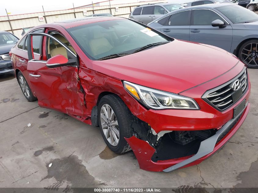 2017 HYUNDAI SONATA LIMITED - 5NPE34AF0HH506417